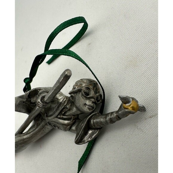 Hallmark Keepsake Ornament Harry Potter Pewter 2000 Quidditch Golden Snitch - Picture 10 of 11
